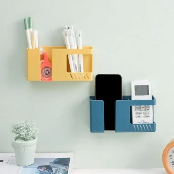  Wall Mount Phone & Remote Holder 2 Pis 190৳ 