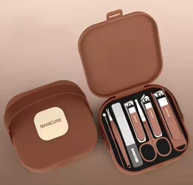 8-in-1 Professional Nail Clipper Set | Stainless Steel Manicure & Pedicure Kit for Men & Women